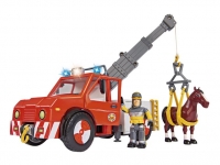 Lidl  Simba Feuerwehrmann Sam Fahrzeug Phoenix mit Figur und Pferd