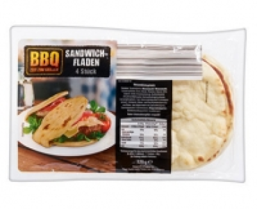 BBQ Sandwich-Fladen 1.29 €
