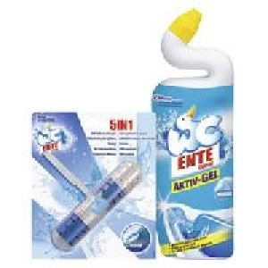 WC-Ente WC-Aktiv-Gel, Frische Sticker oder 5in1 WC-Stick 1.59 €