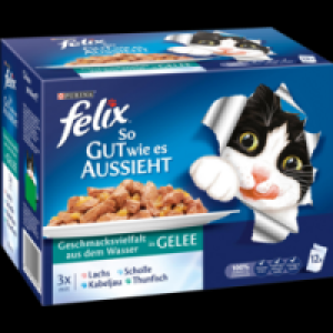 Felix So gut wie es aussieht Fischauswahl in Gelee Multipack