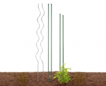 GARDENLINE®4 Pflanz- oder 2 Tomatenspiralstäbe