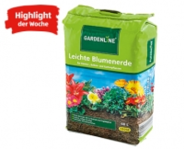 GARDENLINE®Leichte Blumenerde, 40 l