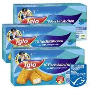 iglo Fischstäbchen 1.33 €