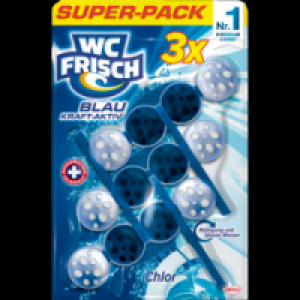 Rossmann Wc Frisch Blau Kraft Aktiv WC-Duftspüler Chlor Super Pack