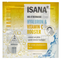 Rossmann Isana Mix-It Tuchmaske Hyaluron < Vitamin C Booster