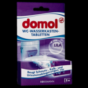 Rossmann Domol WC-Wasserkasten-Tabletten lila