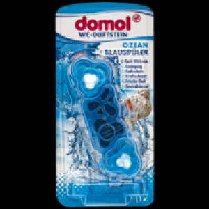 Domol WC-Duftstein Ozean + Blauspüler