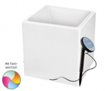 GARDENLINE®LED-Solar-Blumentopf