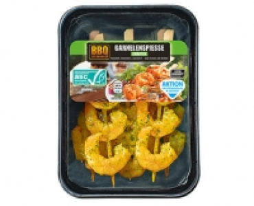 BBQ Garnelenspieße 2.49 €