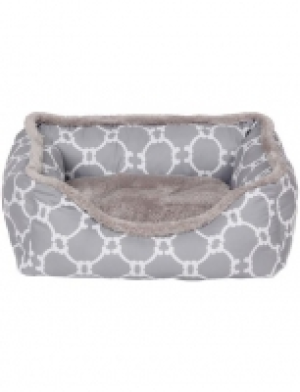 Hundebett und Katzenbett »Flower«, Fleece, Pastellfarben