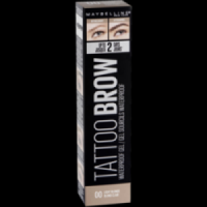 Rossmann Maybelline New York Tattoo Brow waterproof Gel 00 LIGHT BLONDE