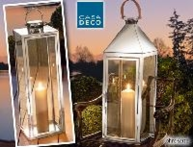 Edelstahl Bodenlaterne 29.99 €