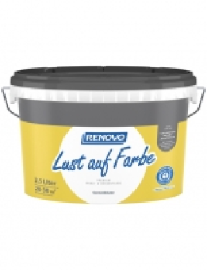 Wand- und Deckenfarbe »Lust auf Farbe«, Sonnenblume, 2,5 l