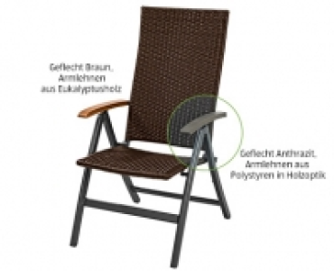 GARDENLINE® Geflecht-Klappsessel 39.99 €