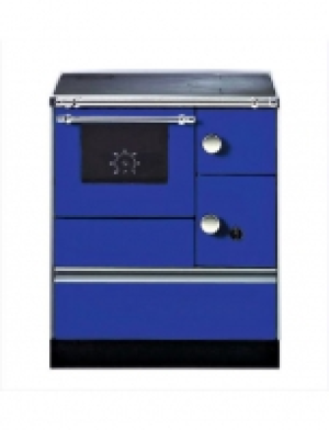 Festbrennstoffherd »K 176«, Stahl blau, 5 kW, Dauerband, Herdplatte& B 499.99 €