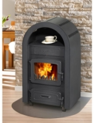Werkstattofen »Kamino 109-6«, Gusseisen/Stahl, 6 kW, klassische Rundha 399.99 €