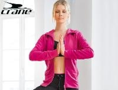 Crane Damen Fitness-Jacke