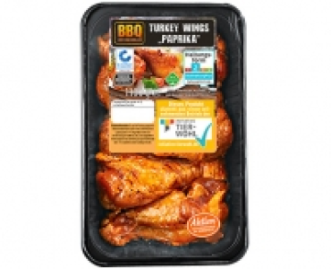 Aldi Süd  BBQ Turkey Wings Paprika, XXL-Packung