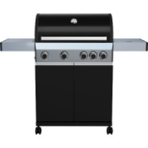 Gasgrill 4-flammig mit Seitenkocher