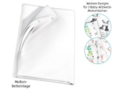 dormia 3 Baby-Allzweck-Moltont&uuml;cher oder 1 Molton-Betteinlage 7.99&nbsp;&euro;