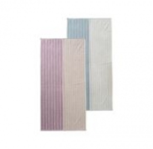 Duschtuch mit Streifenmuster, 70x140cm 5.59 €