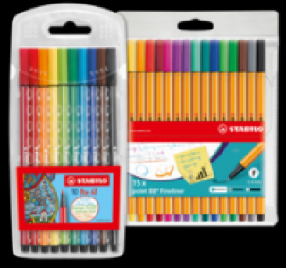 Penny  STABILO Pen 68 oder point 88 Fineliner