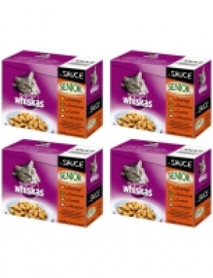 Set: Katzennassfutter »Senior in Sauce«, 4 Pakete mit je 12 Beuteln á