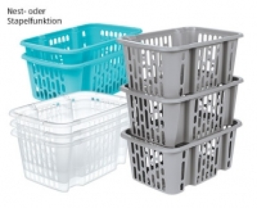 EASY HOME® Stapelbares Körbe-Set