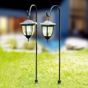 LED-Solar-Laterne 2er-Set 12.99 €
