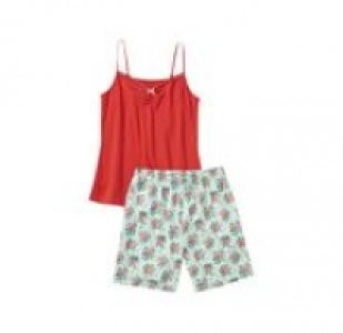 Damen-Shorty mit Blumenmuster, 2-teilig 6.99 €