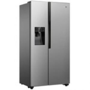 Euronics Gorenje NRS9182VX Side by Side Kühl-/Gefrierkombination silber