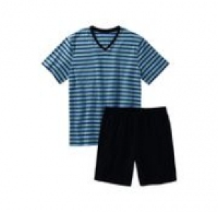 Herren-Shorty mit maritimen Streifen, 2-teilig 9.09 €