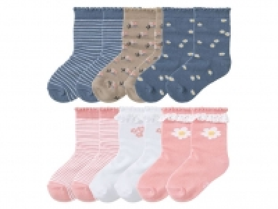 LUPILU® 3 Paar Kleinkinder Mädchen Socken 3.99 €