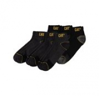NKD  CAT® Herren-Arbeitssneaker-Socken, 3er Pack