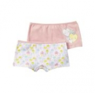 Mädchen-Panty mit Herzmuster, 2er Pack 2.79 €