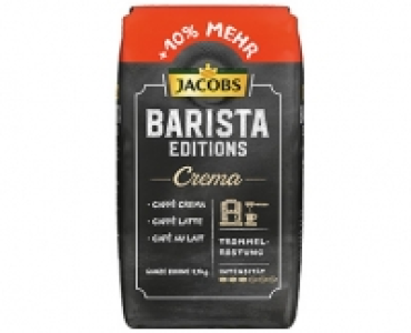 Aldi Süd  JACOBS XXL-Barista Editions, ganze Bohne