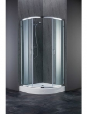 Sparset: Runddusche »Summer«, Viertelkreisdusche, 90 x 90 cm, inkl. Du