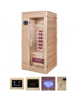 Infrarotkabine »Redsun S«, BxTxH: 90x90x190 cm, geeignet für 1 Person