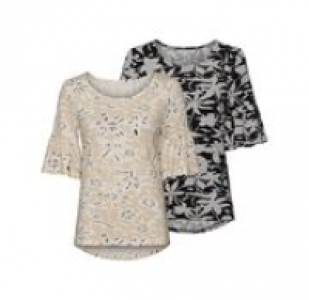 Damen-T-Shirt mit Blumenmuster 9.99 €
