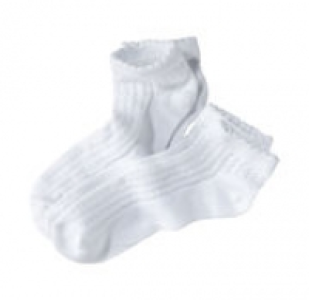Damen-Sneaker-Socken mit Mäusezähnchenbund, 2er Pack 1.39 €
