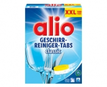 alio XXL-Geschirr-Reiniger-Tabs classic 3.99 €