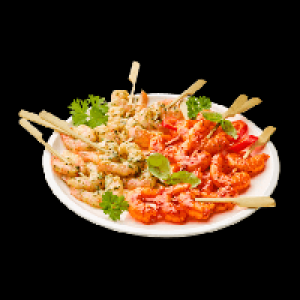 Garnelenspieße 2.49 €
