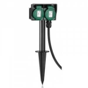 2-fach-Gartensteckdose 9.99 €