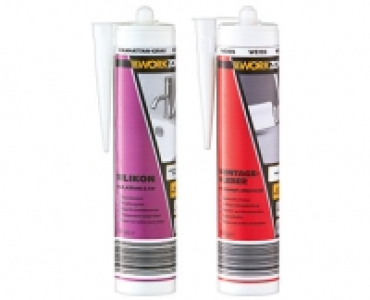 WORKZONE&reg;Silikon- oder Kleberkartusche 1.99&nbsp;&euro;