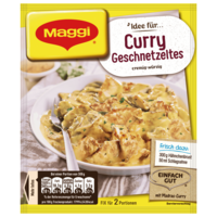 Rewe  Maggi Fix Curry Geschnetzeltes
