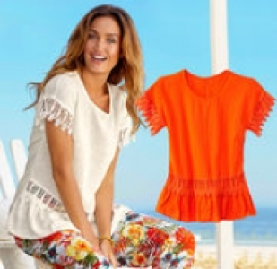 Damen-Bluse in Leinen-Optik 9.99 €