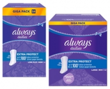 always dailies Slipeinlagen 2.75 €