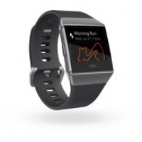 Euronics Fitbit Ionic Smartwatch dunkelgrau/graphitgrau