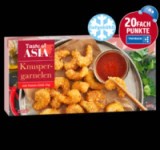 TASTE OF ASIA Knuspergarnelen 3.99 €
