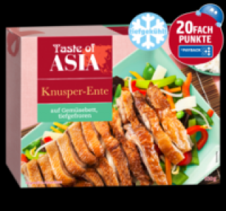 TASTE OF ASIA Knusper-Ente auf Gemüse 5.99 €